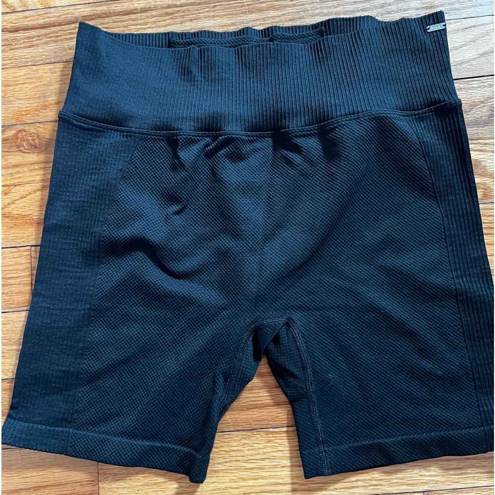 Pink bike shorts
